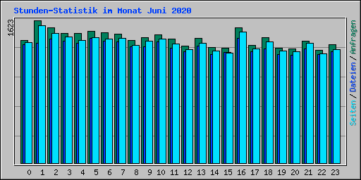 Stunden-Statistik im Monat Juni 2020